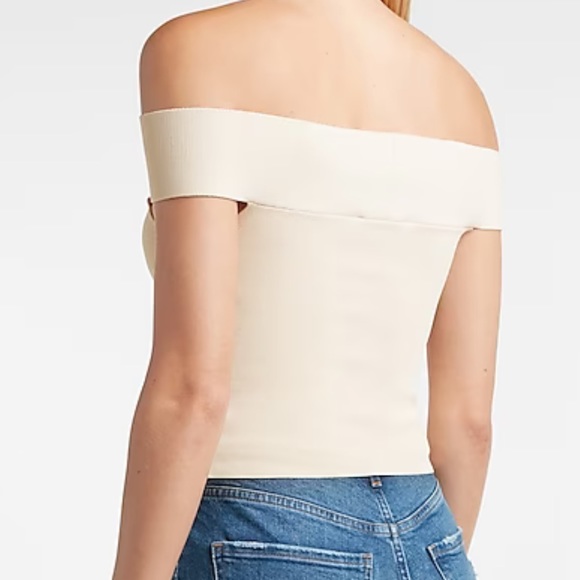 Express Body Contour Off The Shoulder Top | NWT | XL - Picture 2 of 11